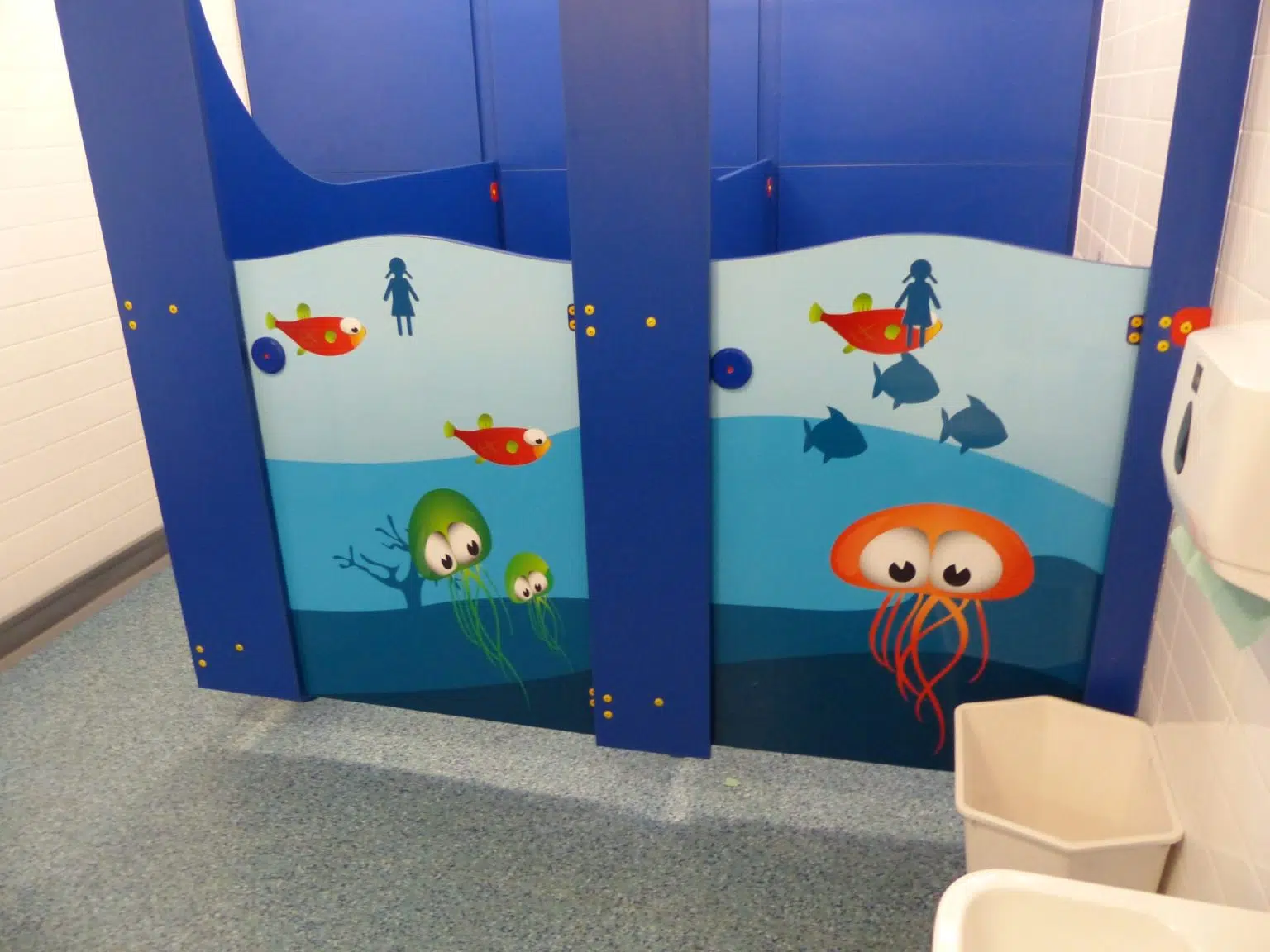 Toilet Cubicles for Schools | Rainbow | Toilet Cubicles For Schools